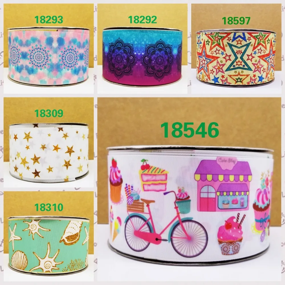 

Cartoon printed grosgrain ribbon ,satin ribbon 10 yards.