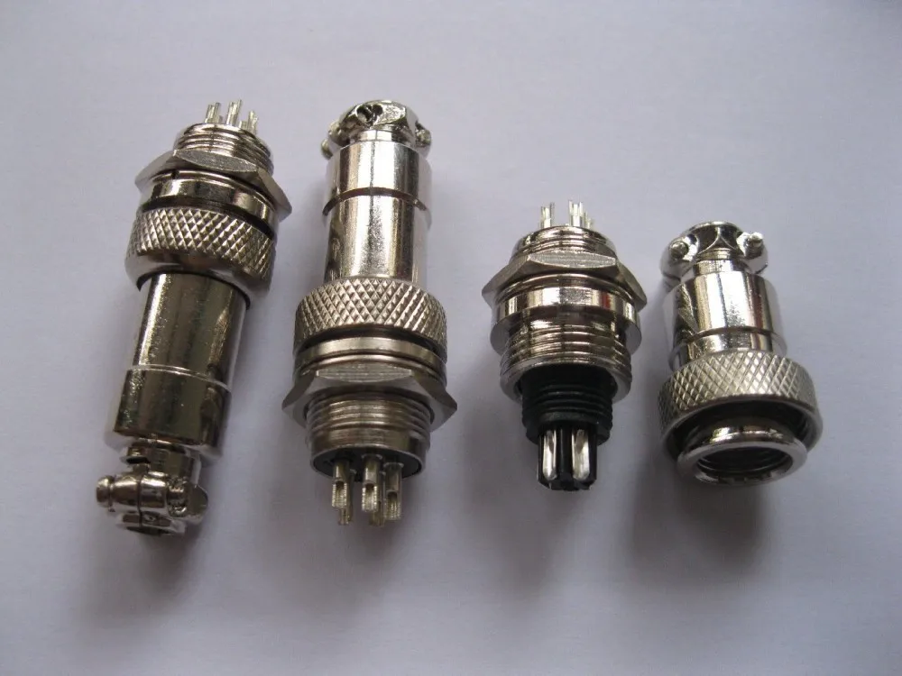 

5 set 12mm XLR 5 Pin Audio Cable Connector Chassis Mount