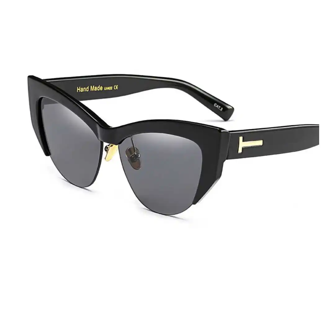 Винтажные женские солнцезащитные очки T бренд ретро очки солнцезащитные очки «кошачий глаз» для женщин женские солнцезащитные очки зеркальные Oculos De Sol