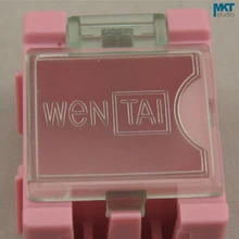 50 шт. 25 мм* 31.5 мм* 21.5 мм розовый Пластик комбинироваться компонент контейнер коробка для хранения, IC коробка, электронные DIY Инструменты