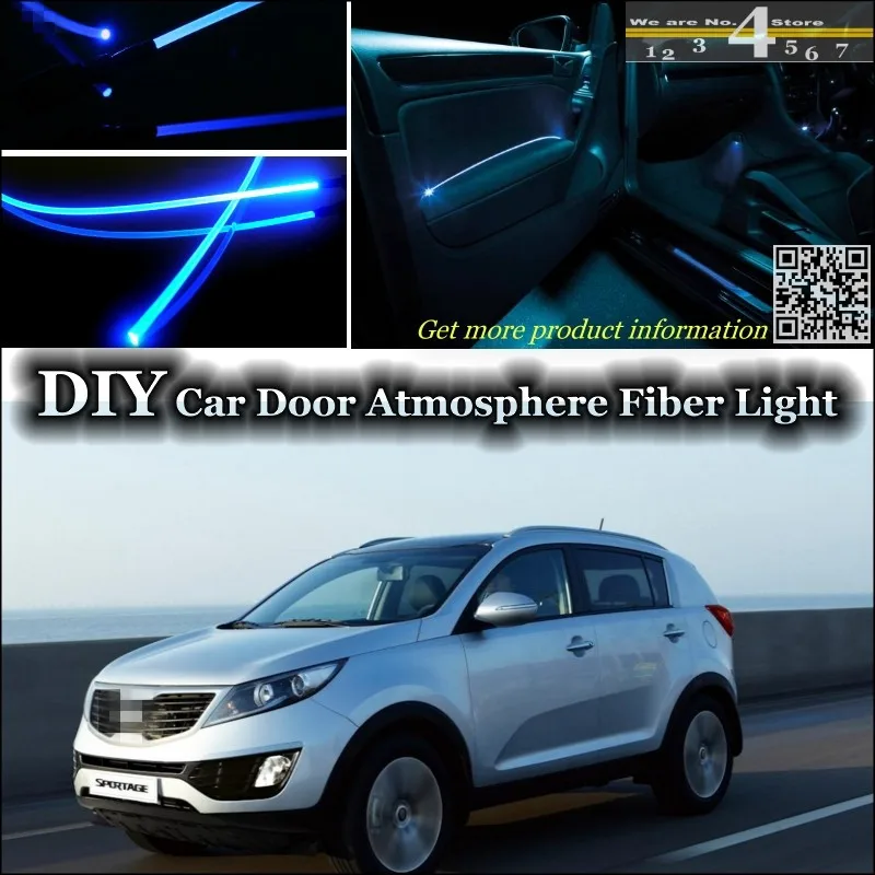 Kit De Luces LED Interiores Para KIA Sportage 3 (SL) 2010 | 7 Bombillas | Luz Fría 6000K | Plug&Play CANbus | Hecho En Alemania