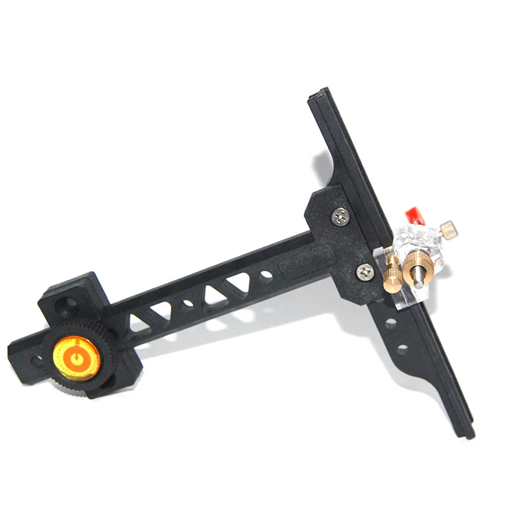 Black Plastic Recurve Bow Sight for Beginner Archery Accessory Target