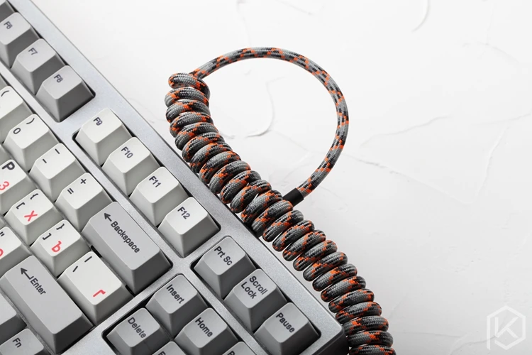 Enrolado de Náilon Fio de Cabo Usb para Poker Teclado Mecânico Cabo Mini Porta 2 Kit Diy Gh60 Usb - Imagem 3