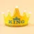 LED King Princess Prince Happy Birthday Paper Crown Hats Baby Shower Boy Girl Birthday Party Xmas Decorations Supplies Kids