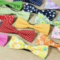 New Men Fashion Classic Plaid Cotton Bowtie Neckwear Adjustable Mens Bow Tie for wedding england style ties