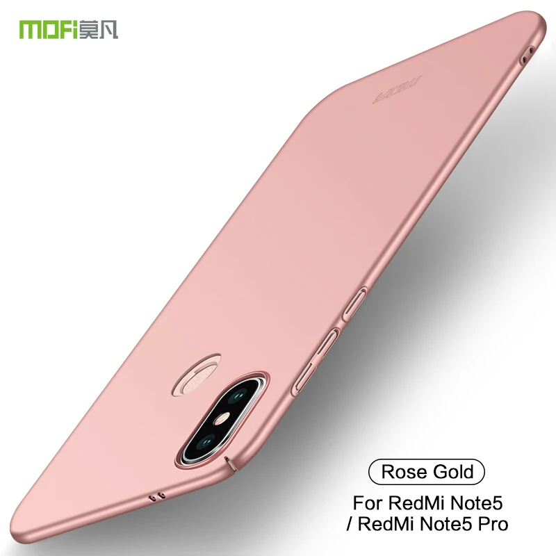 Для Xiaomi redmi note 5 чехол MOFI PC жесткий чехол для Xiaomi redmi note 5/redmi note 5 pro Чехол Подходит чехол s для redmi note 5 pro