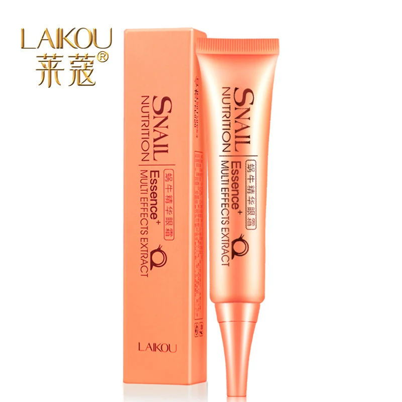 

[30g] laikou Snail essence eye cream eyes care makeup soothing Dark Circle Anti-Puffiness Anti-Aging Moisturizing Tight skin