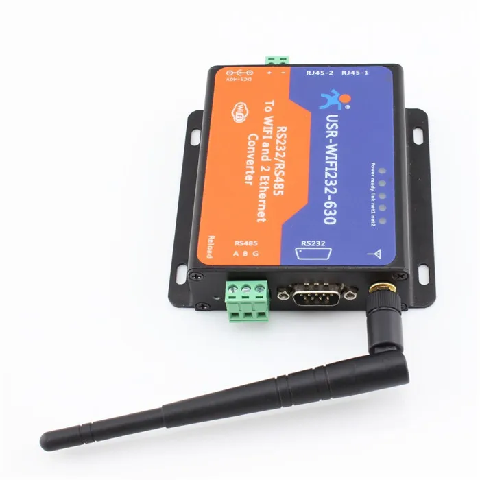 USR WIFI 232 630 Serial Rs Rs485 для Wi Fi и Ethernet сервера 2 TCP/IP порта Q13433|rs485 software|rs485 ledrs485 card |