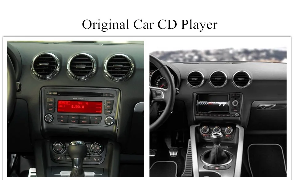 Flash Deal Free shipping! Android 8.0 WIFI RDS Car DVD player radio audio GPS Navi for Audi TT MK2 8J 2006 2007 2008 2009 2010 2011 2012 TT 4