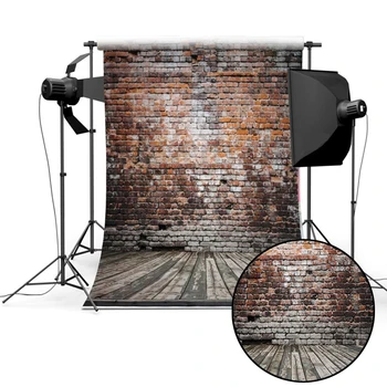 

Mayitr Photography Backdrops 5x7ft Retro Brick Wall Photo Studio Background Lightweight Vinyl Photography Backdrop