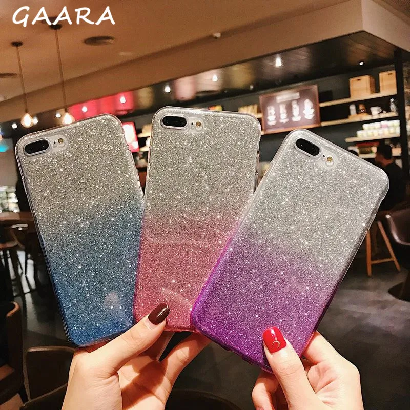 

Luxury Shockproof Gradient Glitter TPU Case for Letv LeEco Le 2 Max Bling Soft Silicone Sparking Silicone Colorful Rainbow coque