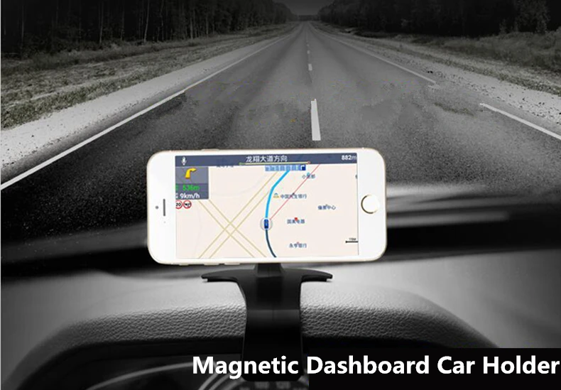 Магнитный автомобильный держатель для телефона с удобной застежкой, автомобильный держатель на приборную панель, магнитный автомобильный держатель для телефона, универсальный держатель для gps, подставка, дисплей, вращающийся на 360 градусов
