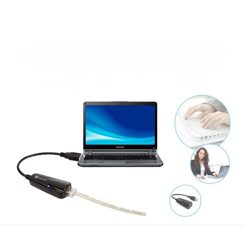 USB Ethernet адаптер kebidu Usb 2 0 Сетевая карта RJ45 Lan гигабитный Интернет для Windows 7/8/10/XP