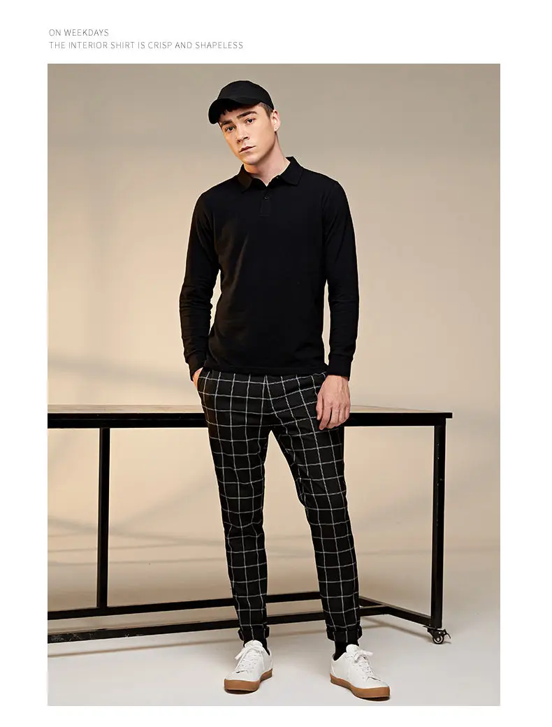 5XL 6XL Muls Polo Men100% Cotton Long Sleeve Basic Pattern Casual Mens Polos Male Plus Size High Quality White Orange Green Blue 11