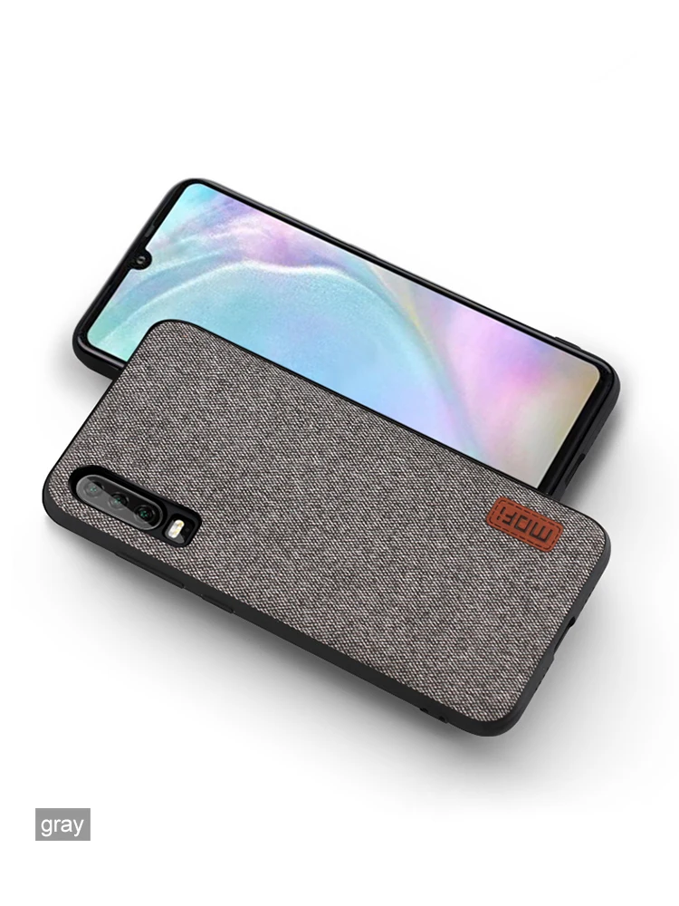 huawei phone cover Dành Cho Huawei P30 Bao P30 Pro Ốp Lưng Vải Bảo Vệ Silicone Chống Sốc Trường Hợp Capas MOFI Ban Đầu P30 Lite Ốp Lưng phone case for huawei