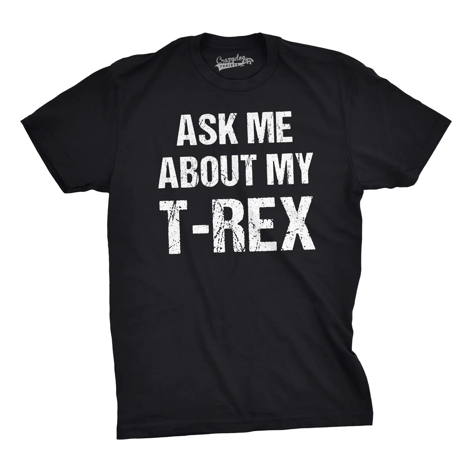 Мужские спрашивают меня о мой Trex реалистичный динозавр Прохладный Забавный флип