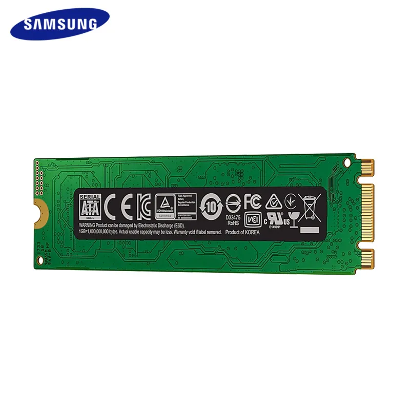 SAMSUNG SSD V-NAND 3bit MLC 250 ГБ 500 ГБ SSD 860 EVO mSATA 1 ТБ ультратонкий Внутренний твердотельный диск для ноутбука Настольный ПК