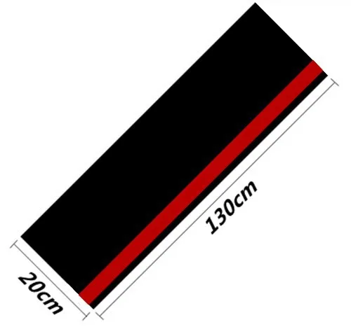 Car HoodTail vinyl decal sticker car body decorative sticker car styling for Ford Focus 2,3 VW Polo Golf 6,7 KIA K3 K5 308 (3)
