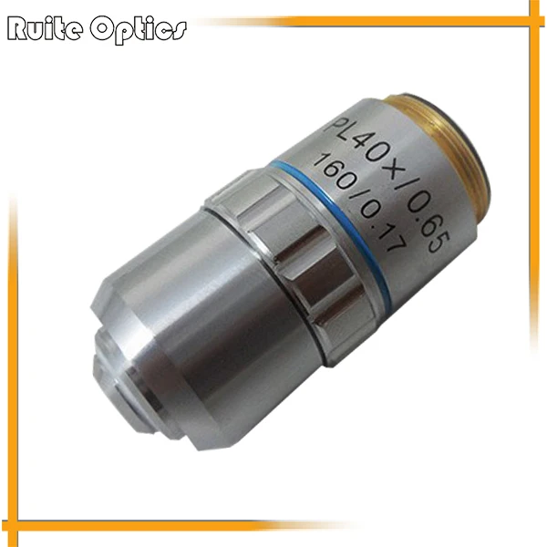 PL40X 195 Plan Achromatic High grade Microscope Objective Lens for