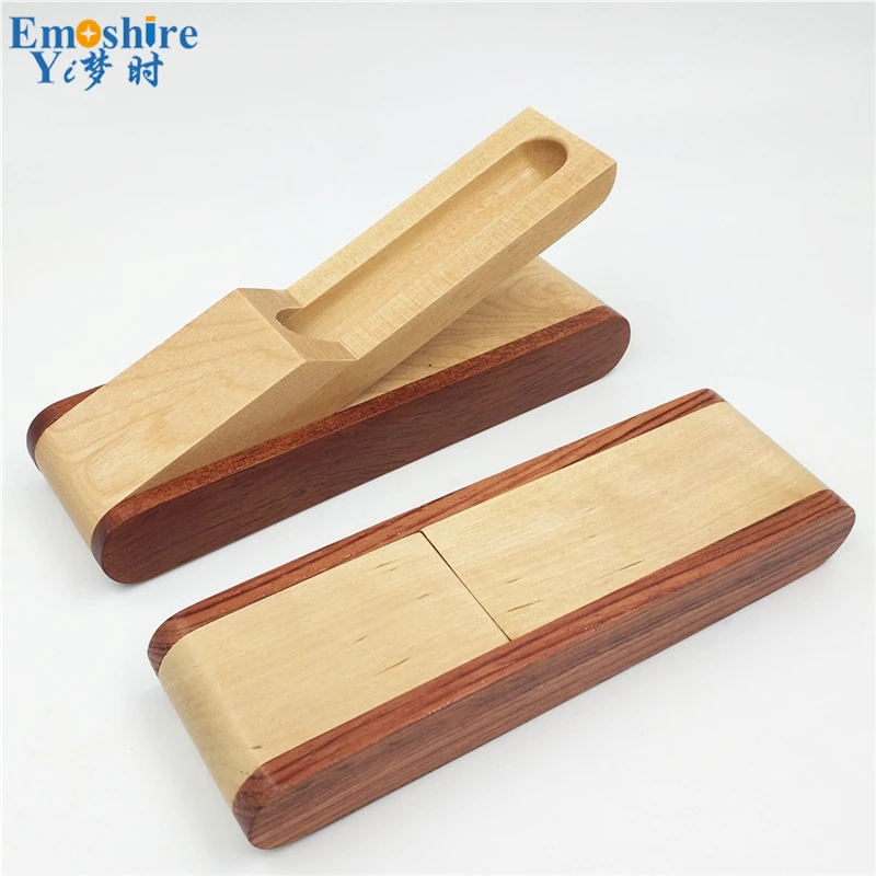 Wholesale Fashion Custom Wooden Pencil Box Puzzle Folding Pencil Case