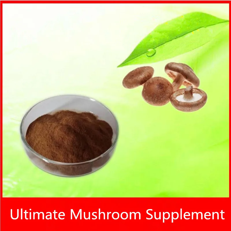 Ultimate Mushroom Supplement-Reishi, Cordyceps, Maitake, Shiitake, экстракт Чаги - Цвет: 1000 g