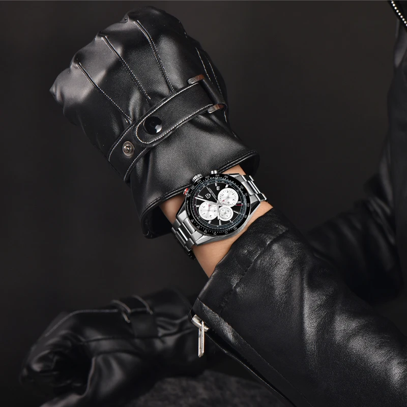 PAGANI Дизайн бренд модные мужские часы Montre Homme спортивный хронограф водонепроницаемые кварцевые часы Relogio Masculino