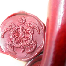 Настройка латунь ящик подарочный набор Черепаха Логотип персональной Двойного письмо Имя/сургуч/Свадебное восковой печатью пользовательские приглашения штамп