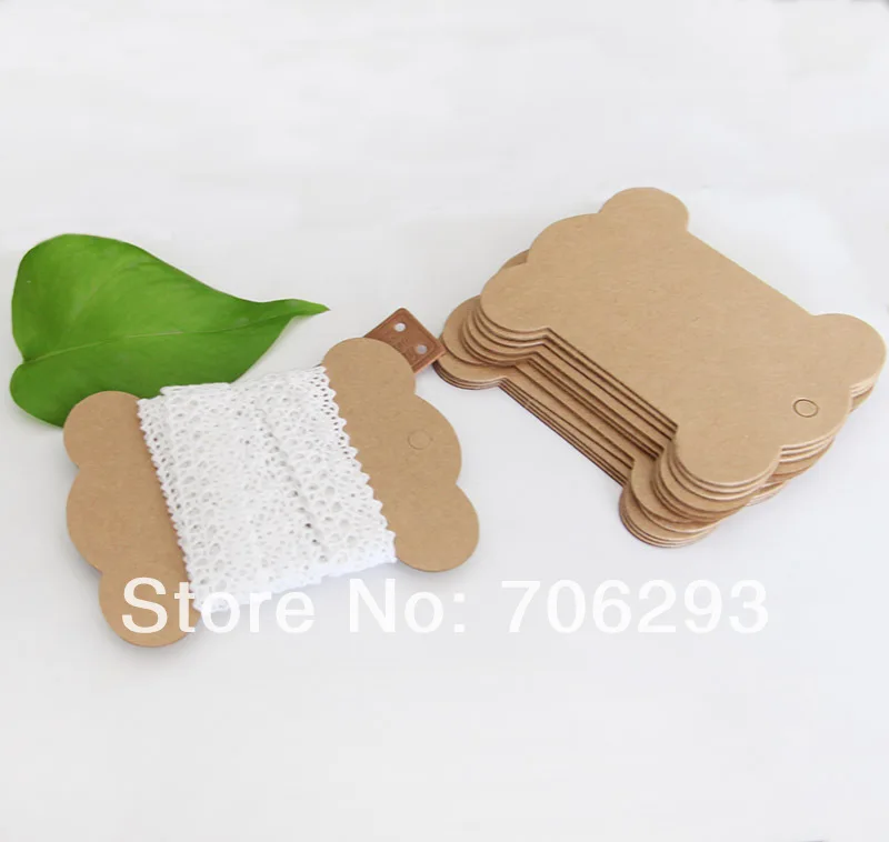 

Zakka - diy - handmade kraft paper plate card thickening 1mm 24pcs/set