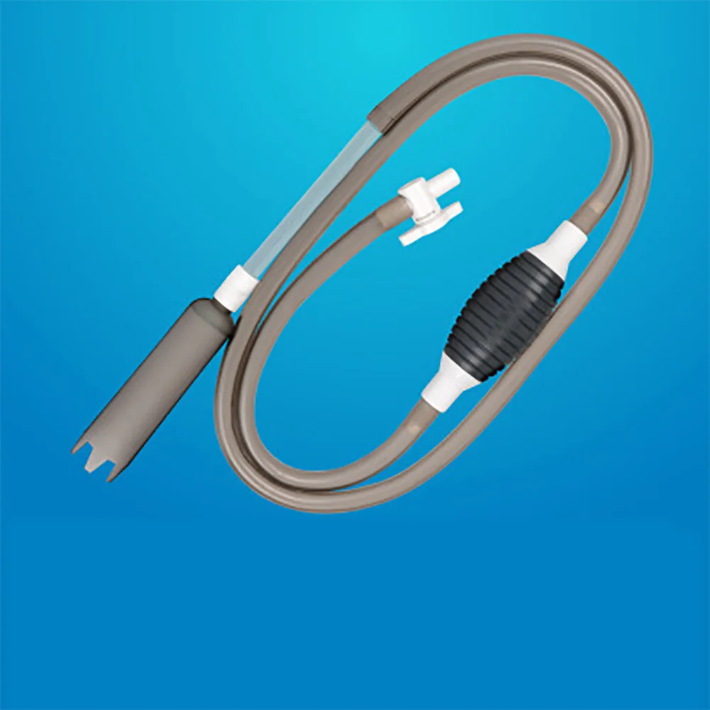Aquarium Fish Tank Vacuum Gravel Water Filter Cleaner Siphon Pump Manual Safe | Дом и сад
