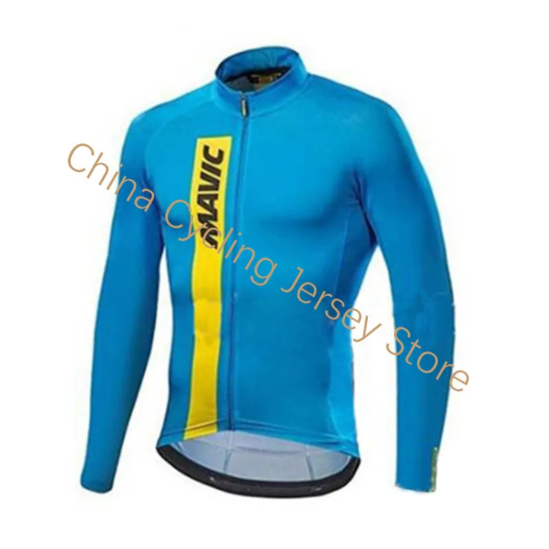 

Mavic Ropa ciclismo New men's Long Sleeve Bicycle Cycling Jersey MTB bike Shirt Autumn Breathable Outdoor Sports Racing Clothing
