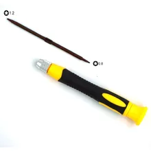 1 шт. точность двойная головка отвертка для ремонта iPhone инструменты 0,8 мм 5-ти точечные 1,2 мм Pentalobe отвертка Ручной инструмент