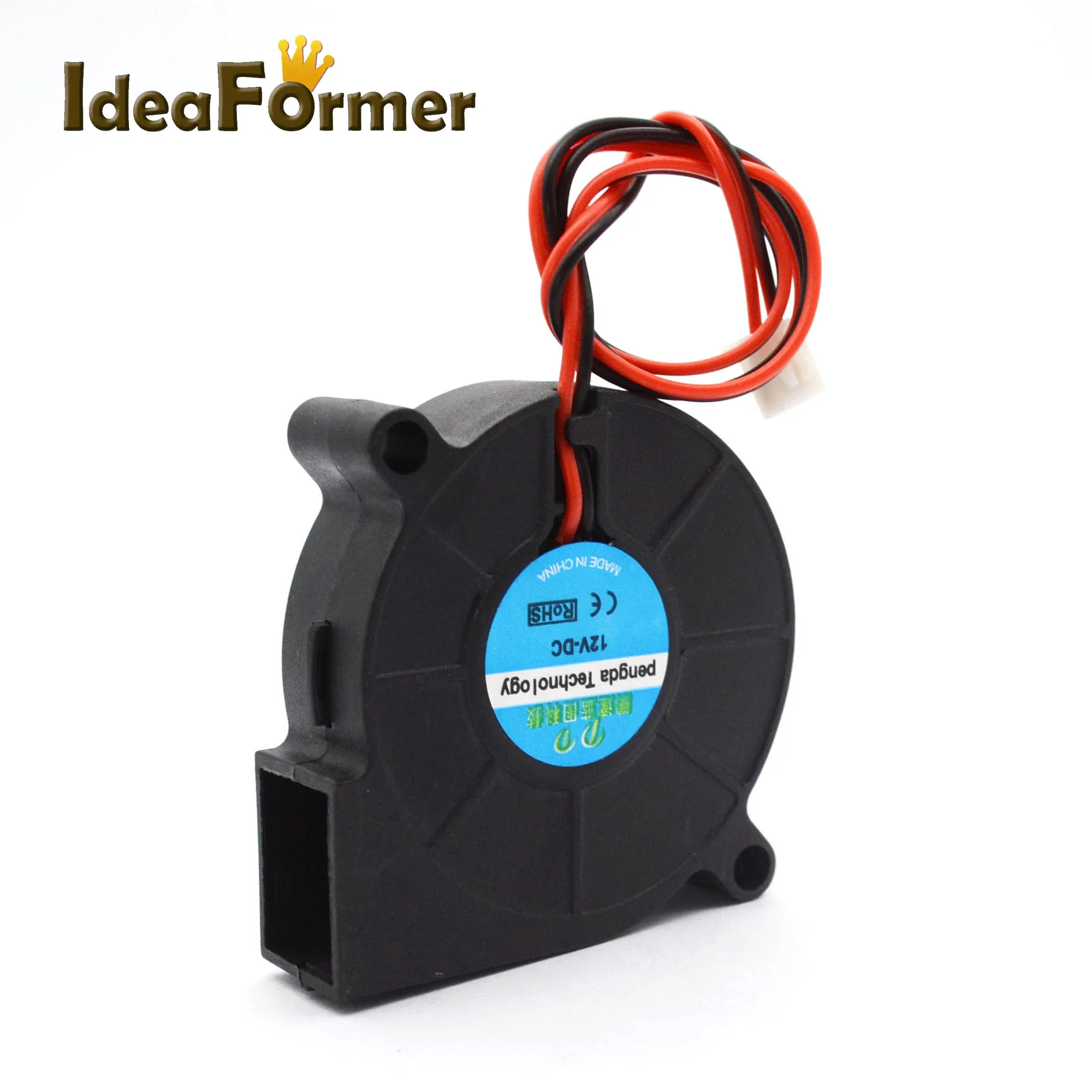 

1pc 3D printer Reprap parts Cooling Fan with line Blower Fan 5015 DC 12V/24V 50x50x15mm heated bed filament printing cooling