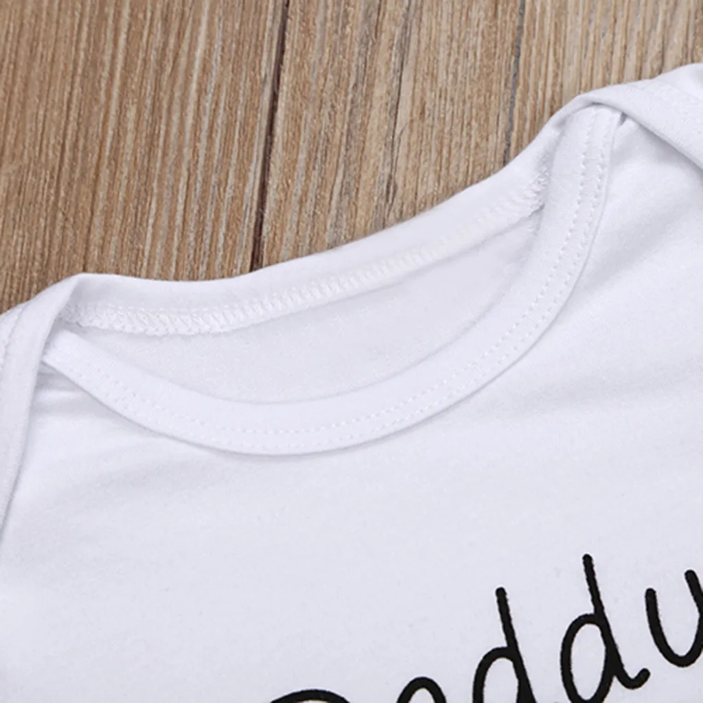 Baby Bodysuits Newborn Kids Baby Girls Boys Clothes Father's Day Letter Print Romper Bodysuit Baby Bodysuits Newborn Kids Baby Girls Boys Clothes Father's Day Letter Print Romper Bodysuit