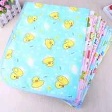 Новорожденный хлопок водонепроницаемый детский пеленка животных Многоразовые изоляционные пеленки мат покрытие младенческой матрац для кровати