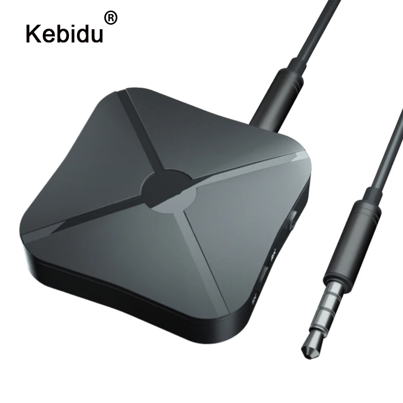 kebidu Bluetooth Transmitter &amp Receiver Adapter 2 in1 Wireless 4.2 Audio Portable Player Aux 3.5mm PK B6 | Электроника
