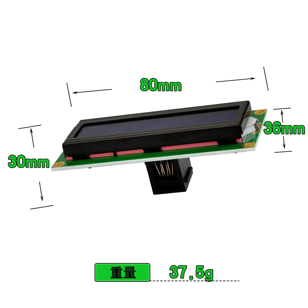 Keyestudio EASY plug RJ11 IEC 1602 ЖК-модуль-180 градусов интерфейс для Arduino стержень