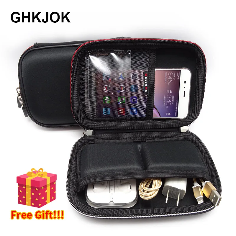 

High-Shockproof 2.5-Inch Mobile Hard Disk Power Pack Charger Mobile Phone Headset Digital Accessories Storage Bag Bank Card Box