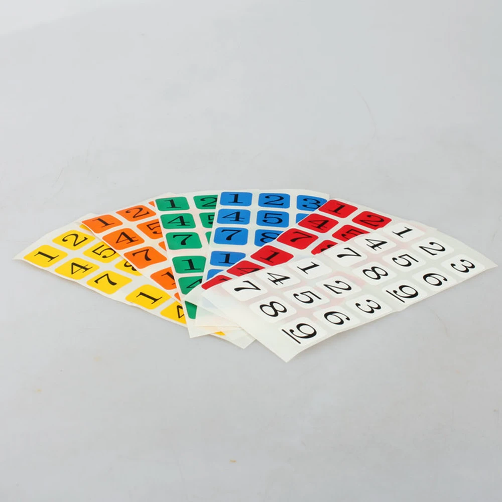 Cubetwist ABS DIY номер куб стикер для 57 мм 3x3x3 скорость волшебный головоломка кубики|cube