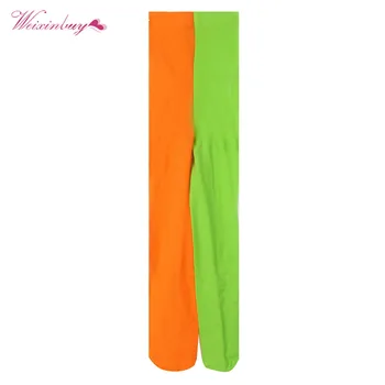 

Children Tights Trendy Candy Color Baby Girls Kids Two-colors Seamless Pantyhose Tights Stockings HOT