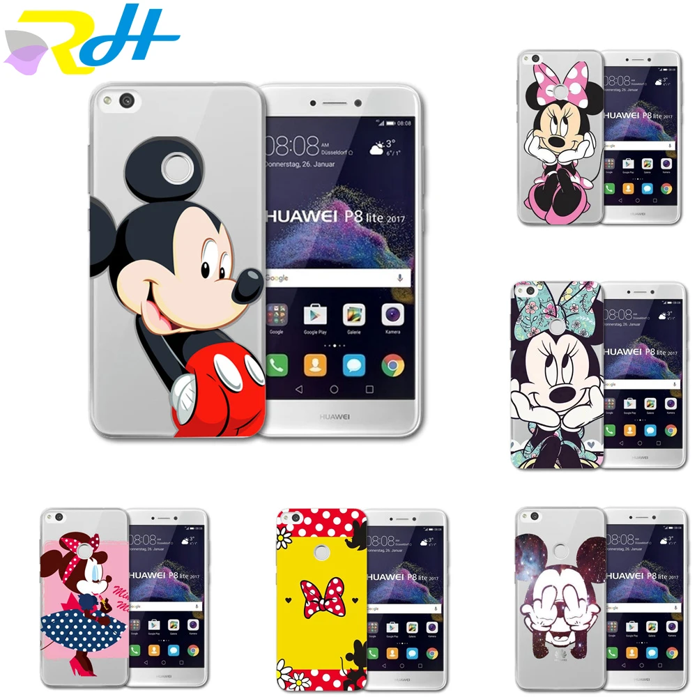 coque huawei p8 lite mickey minnie