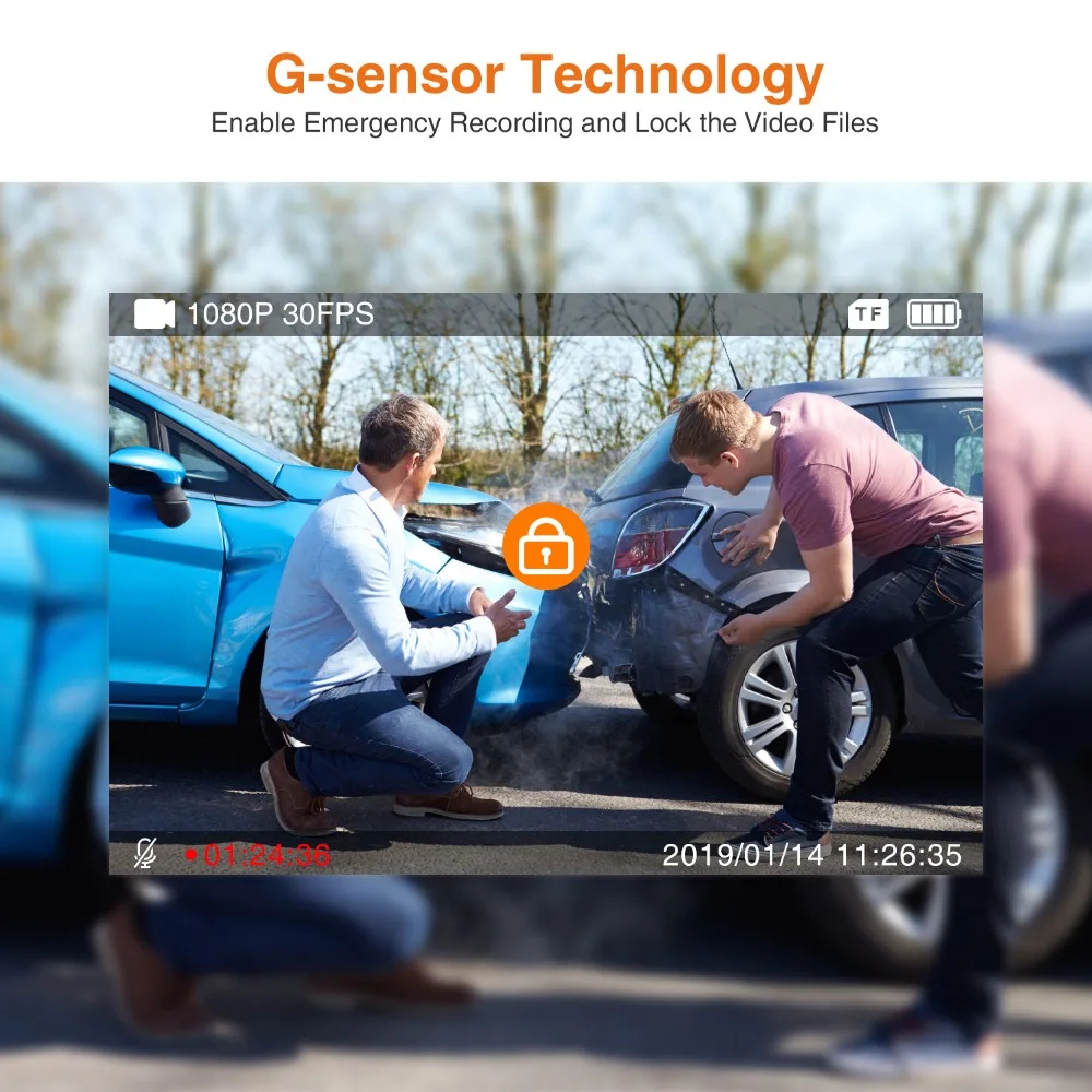  Nuevo Dash Cam Safeel Zero Car DVR dash Cámara Real HD 1080P 170 gran angular dashcam con Sensor G 