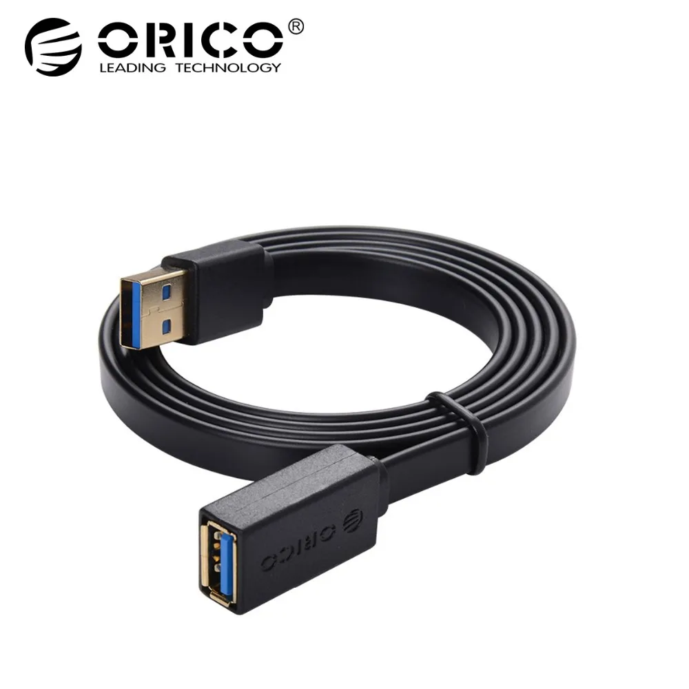 

Orico USB3.0 AM to AF Male to Female Extension Cable Connector Extension 1.5 Meter for SB Keyboard Mouse U-disk Card Reader