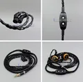 Schwarz 8 core 2 5mm 4 4mm 3 5 Balance Reinem Silber Überzogene Kopfhörer Kabel Für AKR03 Roxxane JH24 Layla Angie AK70 AK380 LN006113|Kopfhörer-Zubehör| -