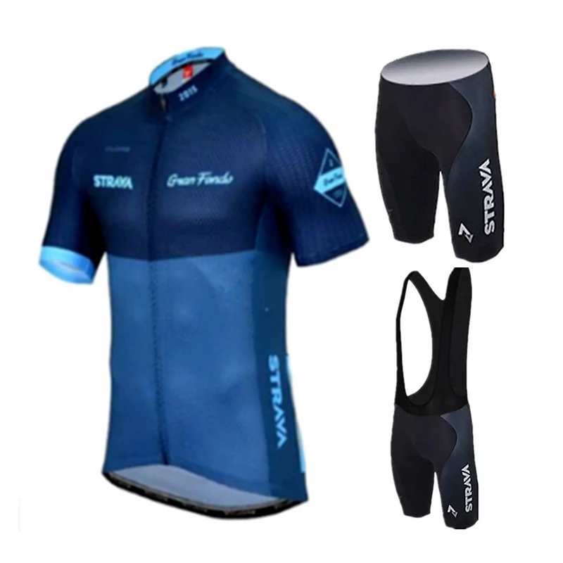 الدراجات جيرسي 2019 الموالية فريق strava الدراجات مجموعة النساء و الرجال قصيرة الأكمام الدراجات الملابس الرياضية في الهواء الطلق Mtb روبا Ciclismo