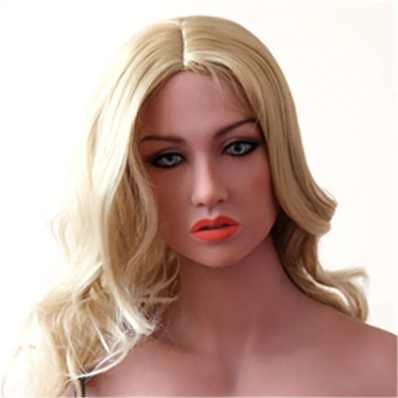 WMDOLL новая Реалистичная силиконовая голова манекена для реалистичной секс куклы