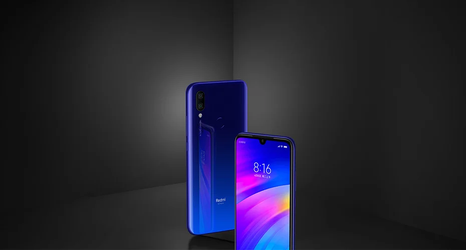 Global ROM Original Xiaomi Redmi 7 4GB 64GB Snapdragon 632 Octa Core 6.26" Full Screen 12MP Camera 4000mAh Battery Smartphone