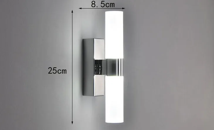 quarto lâmpadas de parede para o banheiro