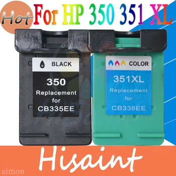 

hisaint For HP350 for HP351 ink cartridges for HP 350 for HP351 XL Photosmart C4380 Deskjet D4200 Officejet J6450 Printer