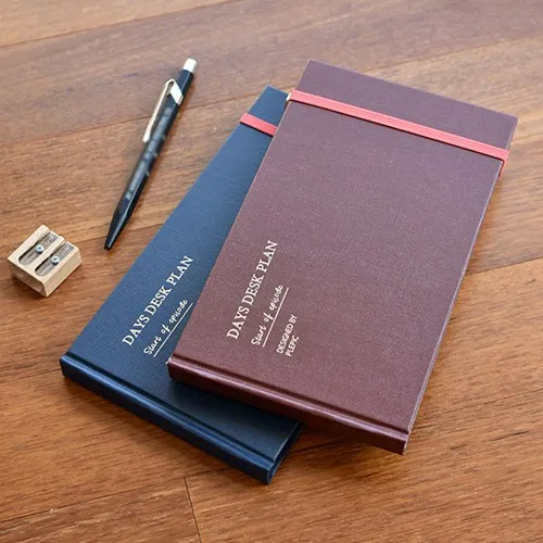 

Hardcover Days Desk Plan Diary 176P Creative Band Jouranl Book 19*11cm Weekly Planner School Office Supplies