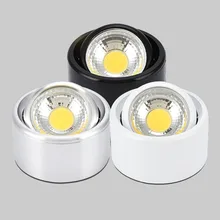 

Surface Mounted Downlight COB LED Corridor Lamps TV Background Ceiling Down Lights 3W/5W/7W AC85-265V Spotlight Adjustable Angle